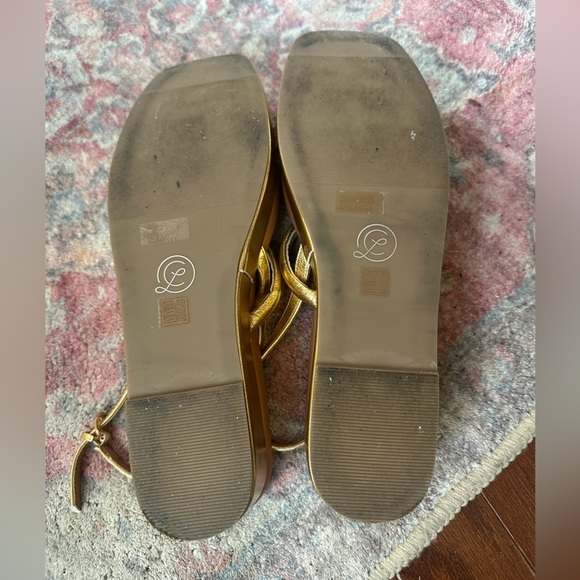 Chinese Laundry Skippy Platform Slingback Sandal gold size 9 - Picture 4 of 8